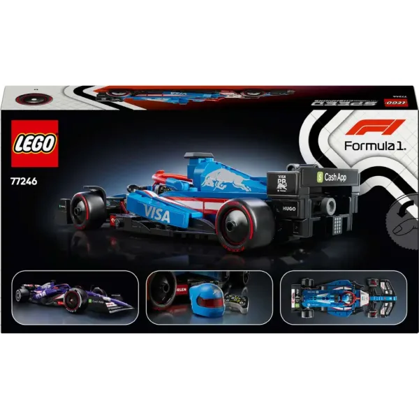 LEGO® Speed Champions: Auto da corsa F1® Visa Cash App RB VCARB 01 (77246) immagine 2
