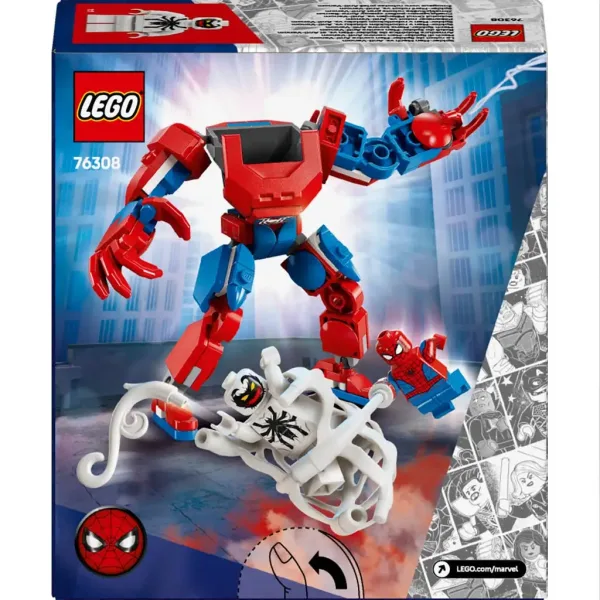 LEGO® Super Heroes: Marvel - Spider-Man robot contro Anti-Venom (76308) immagine 5