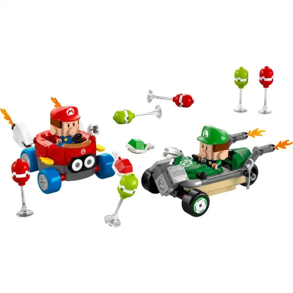LEGO® Super Mario™: Mario Kart™ – Baby Mario e Baby Luigi (72034) immagine 5