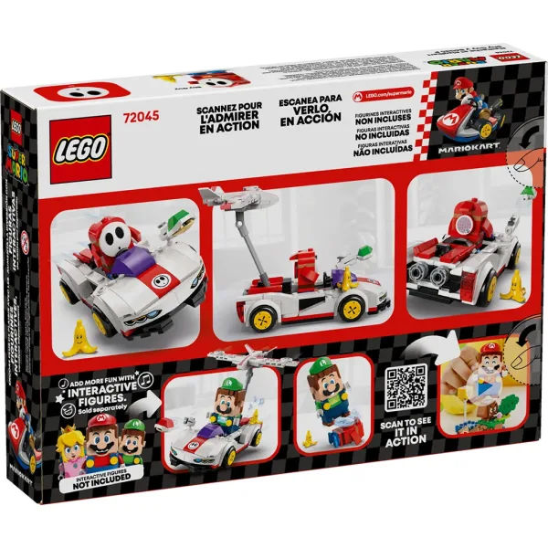 LEGO® Super Mario™: Mario Kart™ – Shy Guy e P-Wing (72045) immagine 8