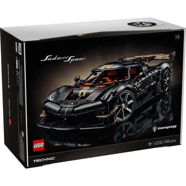 LEGO® Technic: Koenigsegg Sadair's Spear supercar (42232) immagine 10
