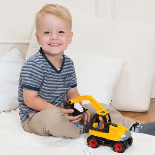 LENA: Truckies escavatore con figura 25cm immagine 4