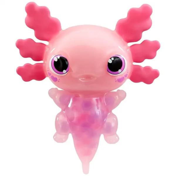 Let’s Glo Axolotl amico luminoso rosa immagine 2