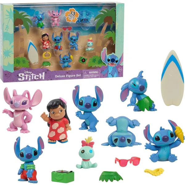 Lilo & Stitch set di figure deluxe da 11 pezzi immagine 2