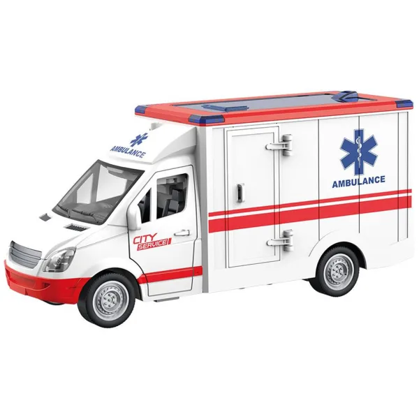 Luna: Autoambulanza apribile con effetti luminosi e sonori 1/16 immagine 2