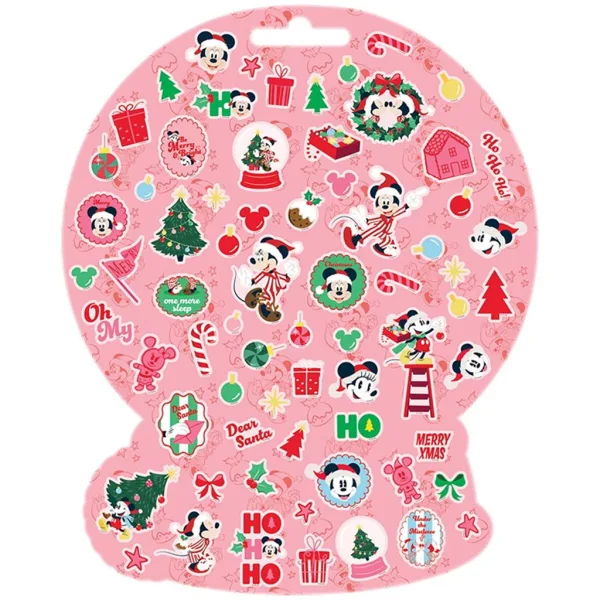 Luna: Disney Minni Mouse set di adesivi natalizi 300pz immagine 2