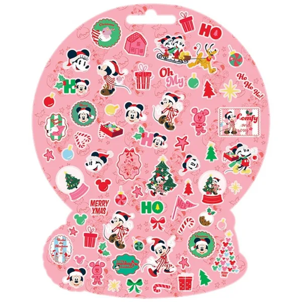 Luna: Disney Minni Mouse set di adesivi natalizi 300pz immagine 3