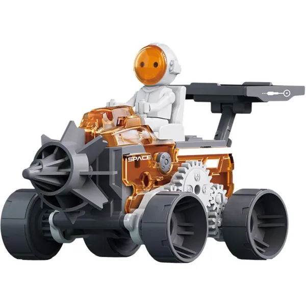 Luna: Esploratore Spaziale 4 in 1 138 pezzi robot costruttore solare immagine 3