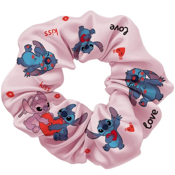 Luna: Lilo & Stitch set di 2 elastici per capelli scrunchies immagine 3