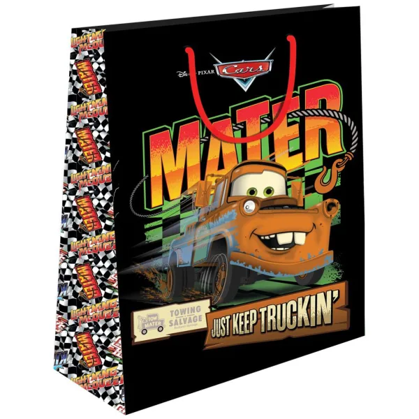 Luna: Sacchetto regalo con motivo di Cars 18x23x11cm immagine 2