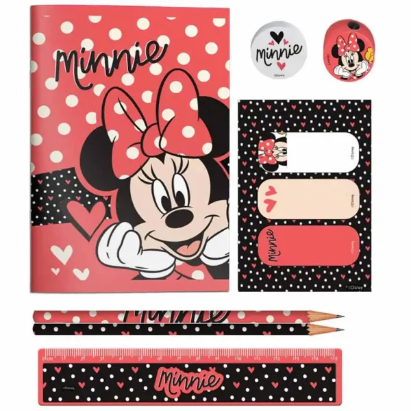 Luna: set di cancelleria Minnie Mouse in borsa di PVC immagine 2