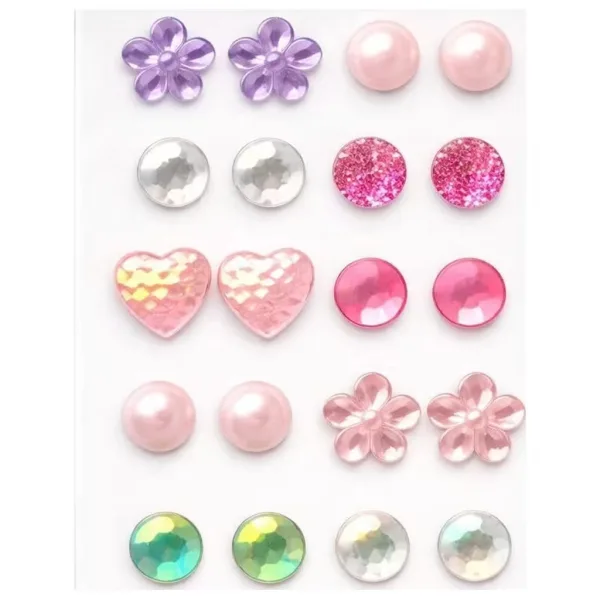 Luna: Set regalo di smalti brillanti Glammy Gloss con accessori per capelli e decorazioni per unghie 17 pezzi immagine 2