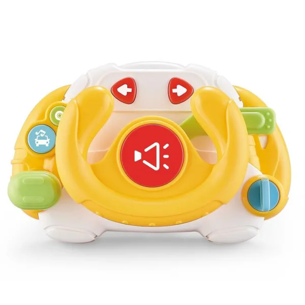 Luna: volante interattivo BebePal per bambini con luci e suoni immagine 3