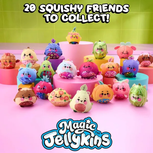 Confezione sorpresa da 2 peluche Magic Jellykins - Spin Master immagine 3