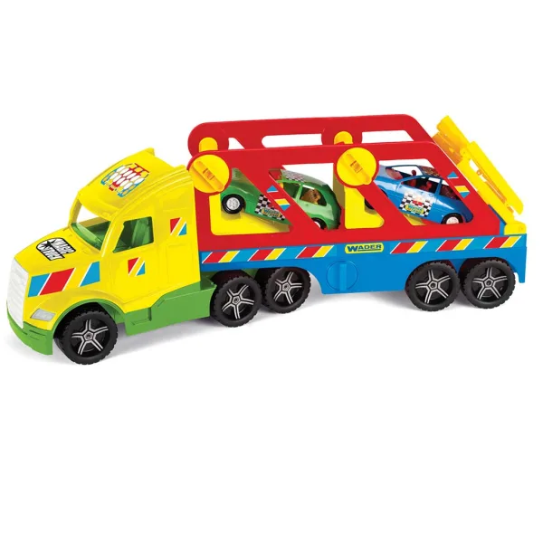 Magic Truck Basic Camion con auto sportive - Wader immagine 2
