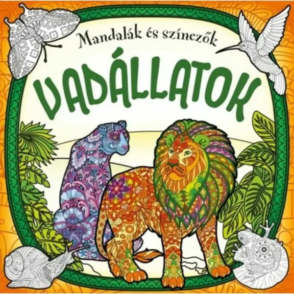 Mandala e colorare - Animali selvatici immagine 1