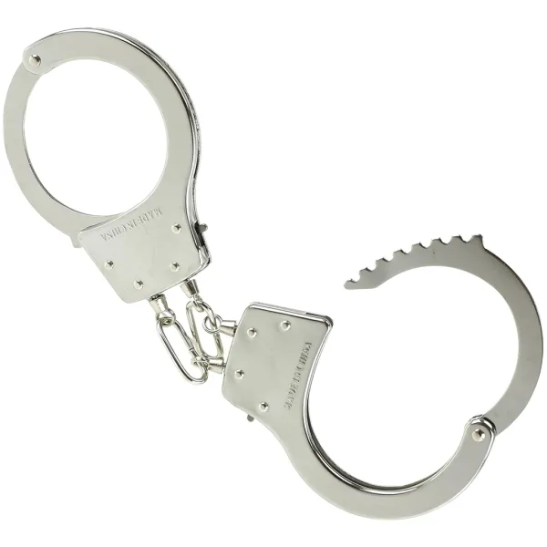 Manette di metallo della polizia immagine 2