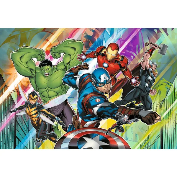 Marvel Vendicatori Forza e potere puzzle da 100 pezzi - Trefl immagine 2