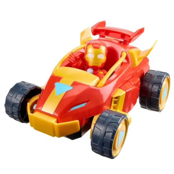 Marvel: Iron Man 2 in 1 Mech auto e set di figure - Hasbro immagine 2
