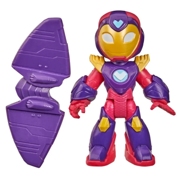 Marvel Iron Man e i suoi fantastici amici: figura di gioco Vasszív con accessori - Hasbro immagine 2