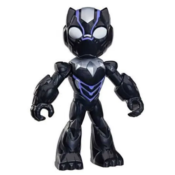 Marvel Iron Man e i suoi fantastici amici - Figura di Pantera Nera 23 cm - Hasbro immagine 2