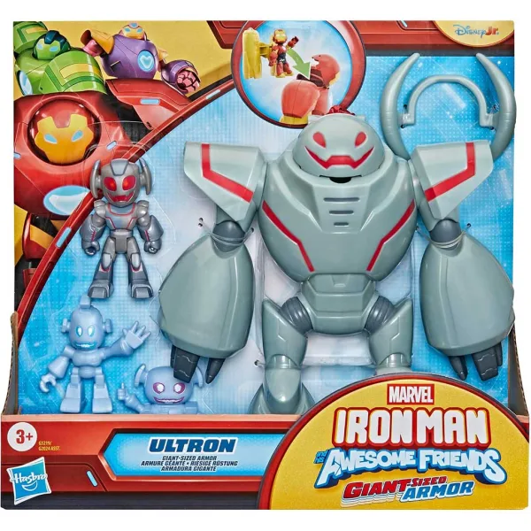 Marvel Iron Man e i suoi straordinari amici - Giant Sized Armor Ultron set di gioco - Hasbro immagine 1
