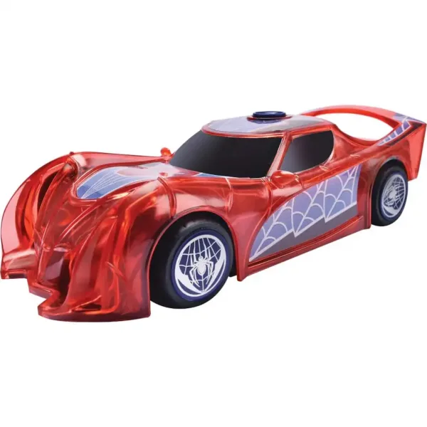 Marvel: Veicolo del personaggio Pókember Light Hero con effetti di luce e suono - Jada Toys immagine 2