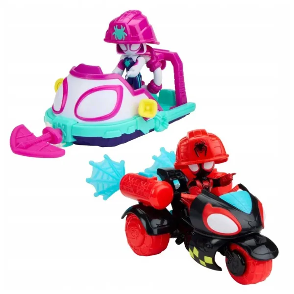 Marvel: Spidey e i suoi fantastici amici Rescue Webs Patrol set di gioco - Hasbro immagine 3
