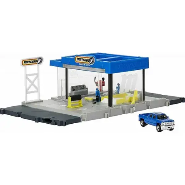 Matchbox: Action Drivers Set di Gioco Officina Auto - Mattel immagine 2