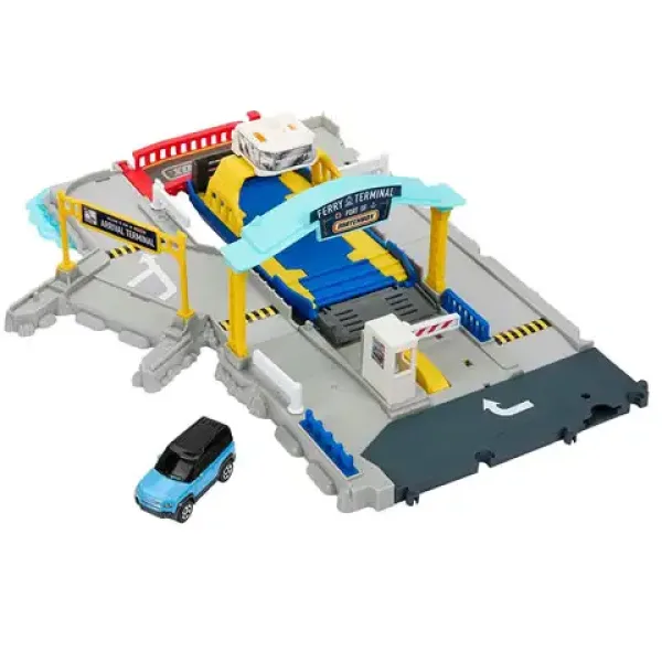 Matchbox: Gioco di attracco con auto - Mattel immagine 3