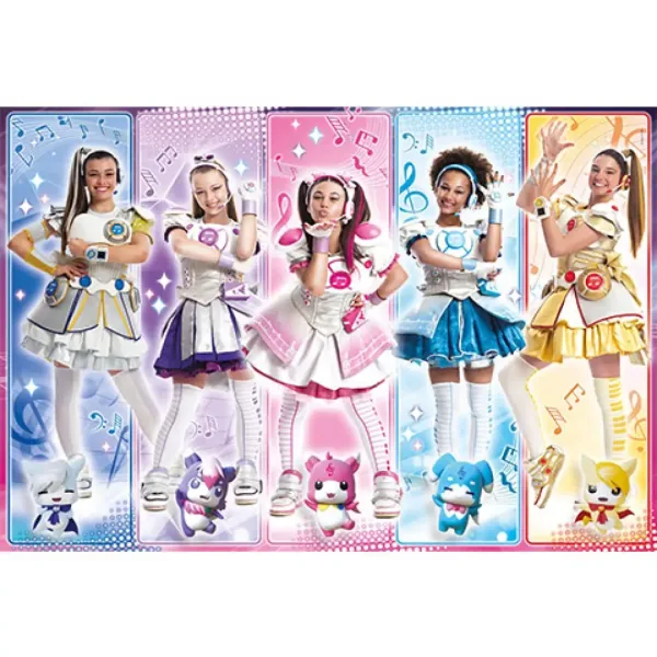 Miracle Tunes ragazze 104 pezzi Maxi Puzzle - Clementoni immagine 2