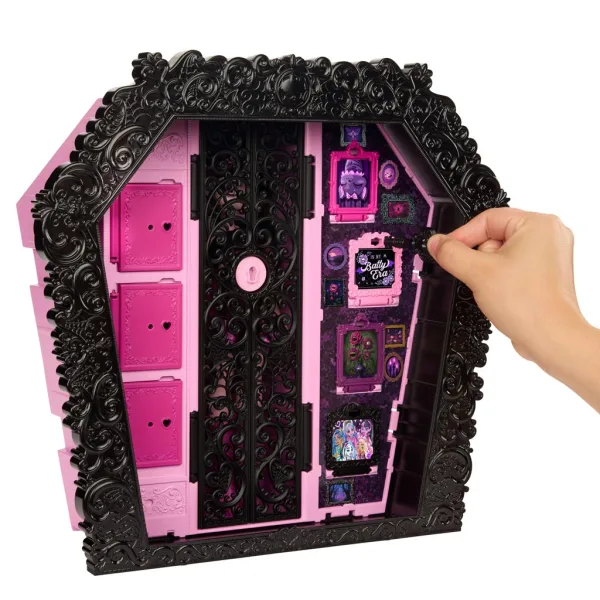 Monster High Moda Mostruosa Armadio con Draculaura - Mattel immagine 4