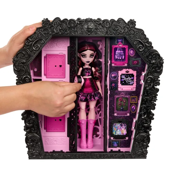Monster High Moda Mostruosa Armadio con Draculaura - Mattel immagine 5