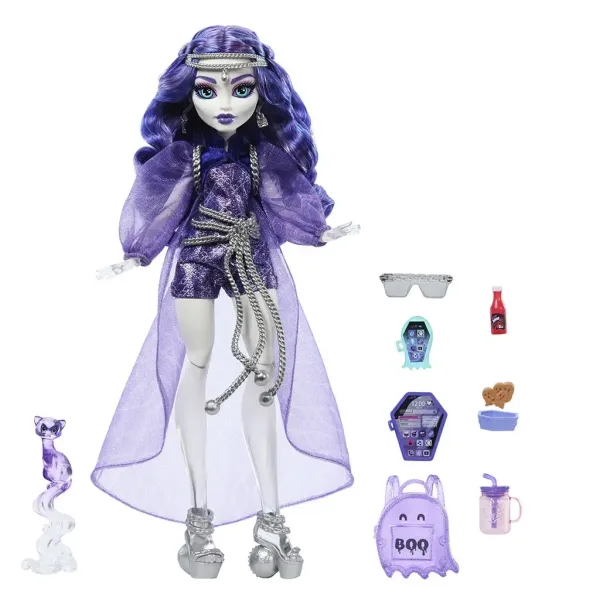 Monster High: Spaventosa nuova bambola Spectra - Mattel immagine 2
