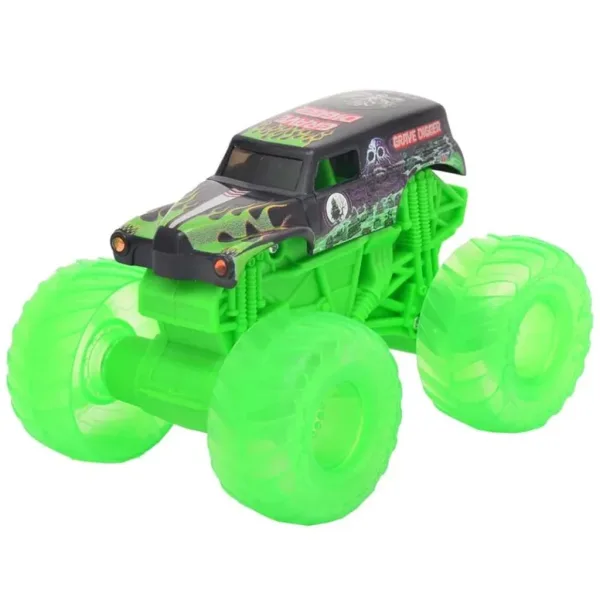 Monster Jam: Monster truck luminoso Grave Digger – 1/43 - Spin Master immagine 2