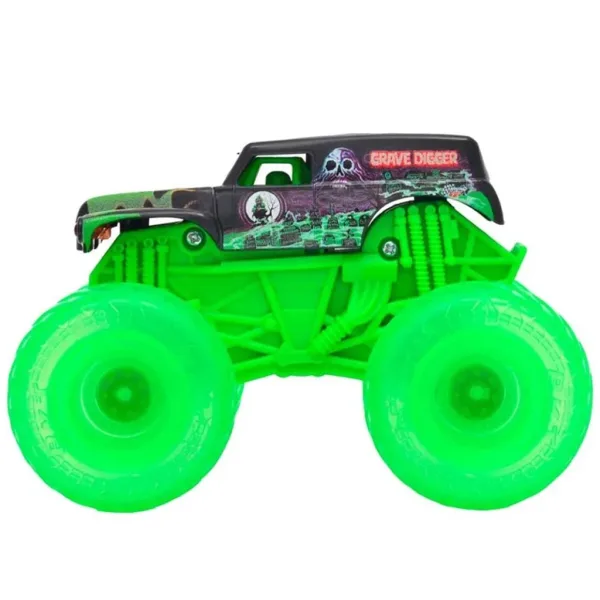 Monster Jam: Monster truck luminoso Grave Digger – 1/43 - Spin Master immagine 3