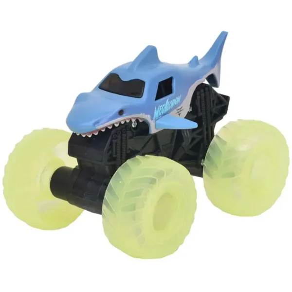 Monster Jam: Monster truck Megalodon luminoso – 1/43 - Spin Master immagine 2