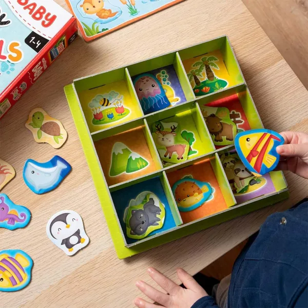 Montessori: Collezione di giochi di animali felici set da 67 pezzi - Lisciani immagine 3