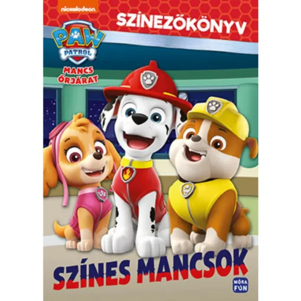 Móra: Paw Patrol - Libro da Colorare con Zampe Colorate immagine 1