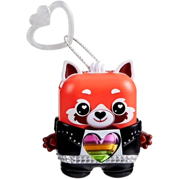 Nano-mals: Pamanda figura elettronica interattiva di panda rosso – Hasbro immagine 3