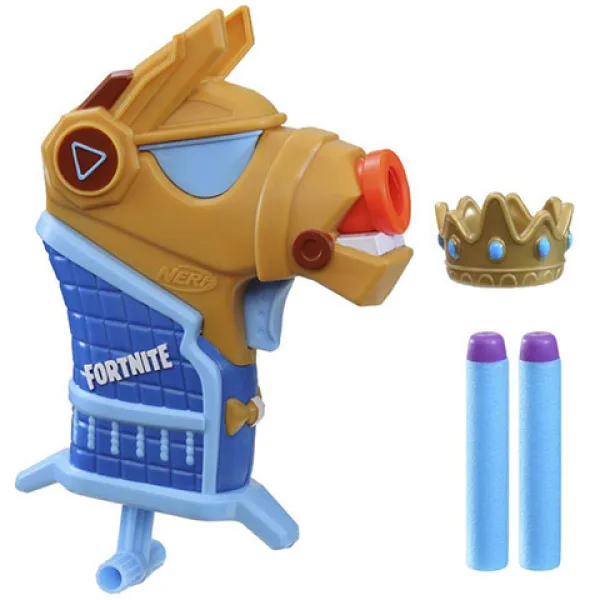 Nerf: Fortnite Micro Y0nd3r arma spara-dardi in schiuma - Hasbro immagine 2