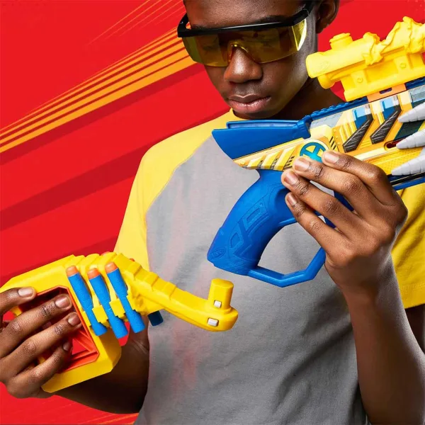 Nerf: Marvel X-Men Wolverine pistola spara-dardi in schiuma - Hasbro immagine 4