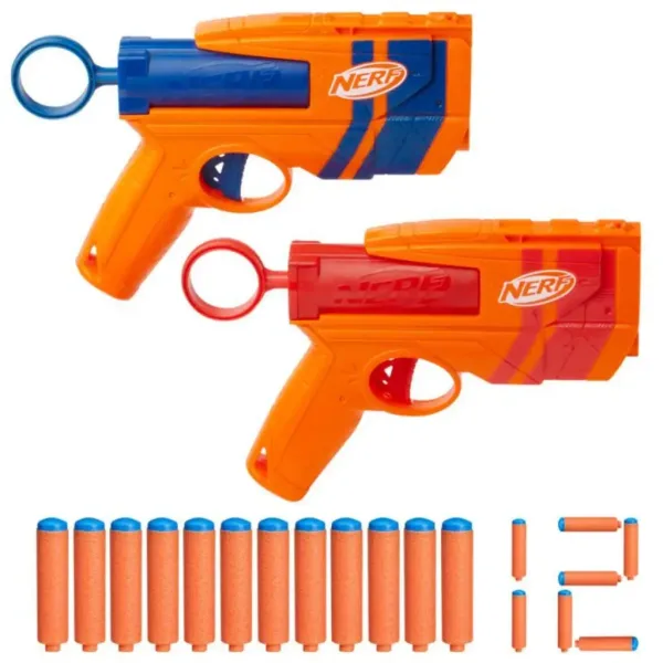 Nerf N Series Duo Pack set di due blaster in schiuma - Hasbro immagine 2
