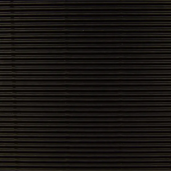 Nero 3D decorazione cartone ondulato B2 50x70cm 1pz immagine 1