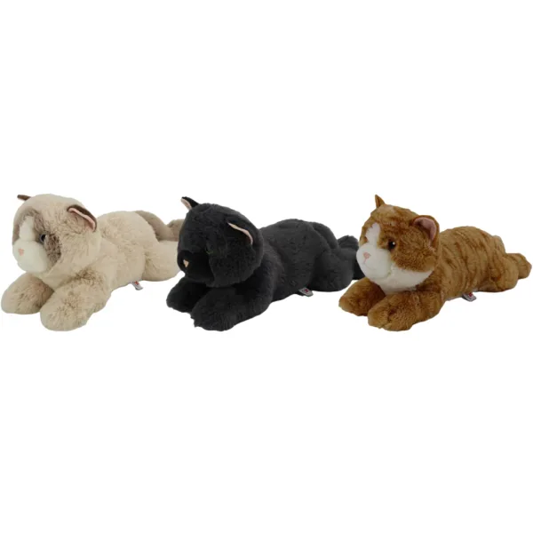 Nicotoy: Gatto di peluche sdraiato in diverse varianti di colore 38cm 1pz – Simba Toys immagine 1