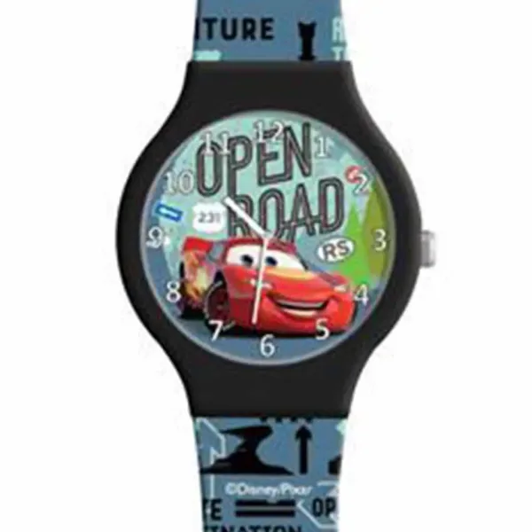 Luna: Orologio analogico Cars in scatola di metallo immagine 2