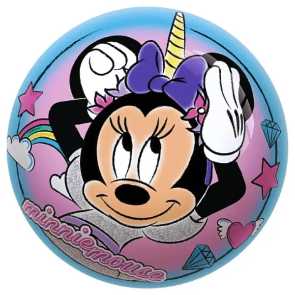 Palla di gomma BioBall Minnie Mouse 23cm immagine 2