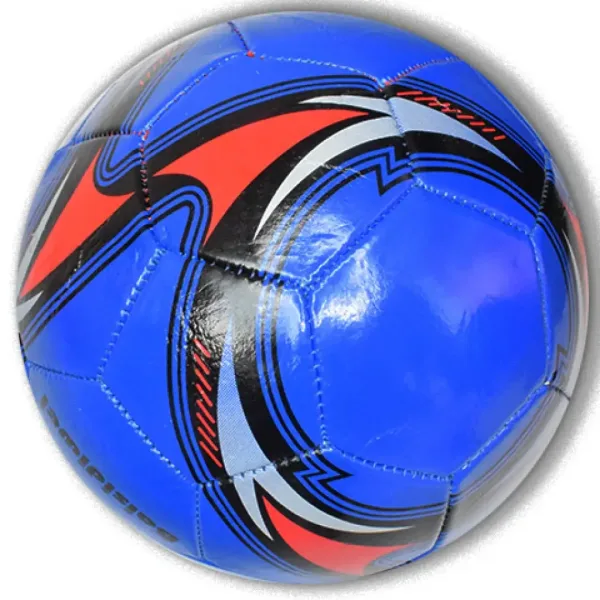 Pallone da calcio in similpelle di colore neon in diverse varianti 23cm immagine 5