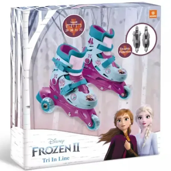 Frozen 2 2 in 1 triciclo pattinaggio 29-32 immagine 1