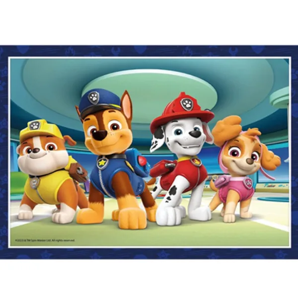Paw Patrol puzzle 4 in 1 - Clementoni immagine 3